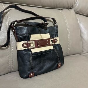 Tignanello genuine leather cross body bag